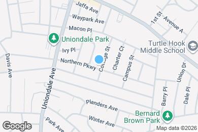 Map image of the property - 730 Cottage St