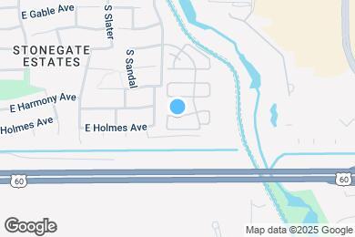 Map image of the property - 5819 E Harmony Ave