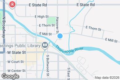 Map image of the property - Hastings Riverwalk Lofts