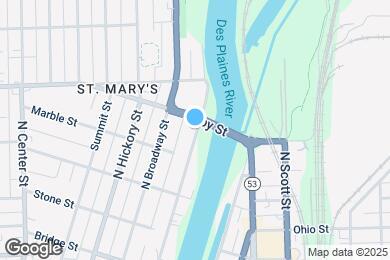 Map image of the property - 651 N Bluff St