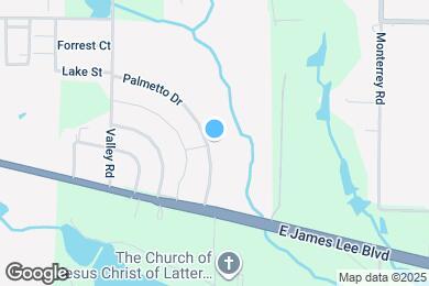 Map image of the property - 141 Palmetto Dr