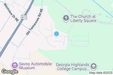 Map image of the property - 23 Liberty Crossing Dr NE