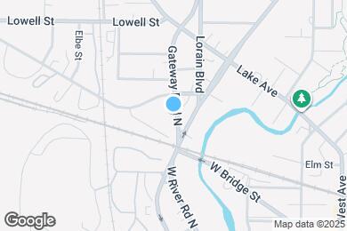 Map image of the property - 124 Gateway Blvd N