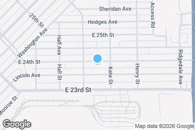 Map image of the property - 2426 E 24th St
