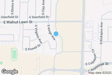 Map image of the property - 3516 S Kings Ave