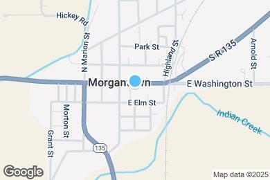Map image of the property - 119 E Washington St