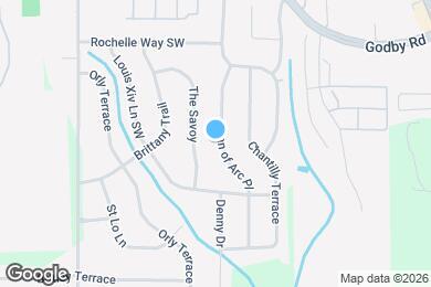 Map image of the property - 5279 Joan of Arc Pl