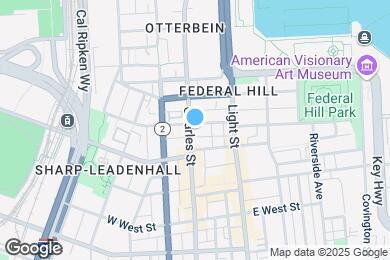 Map image of the property - 911 S Charles St