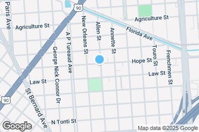Map image of the property - 1996 Hope St