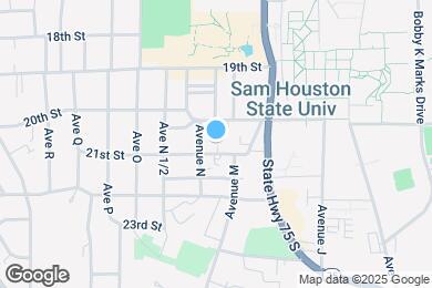 Map image of the property - 1316 21st St