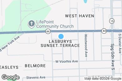 Map image of the property - 120 S Hull Ave