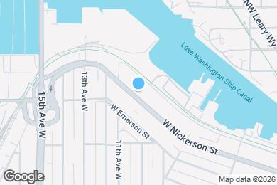 Map image of the property - 1012 W Nickerson St