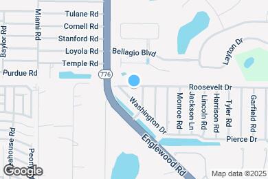 Map image of the property - 1333 Roosevelt Dr