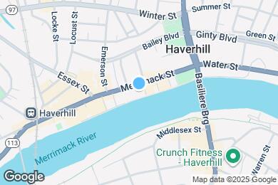 Map image of the property - 160 Merrimack St