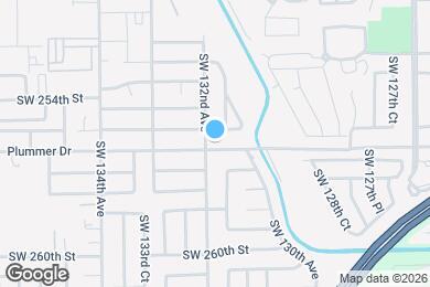 Map image of the property - 13163 SW 256th St