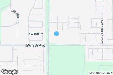 Map image of the property - 701 SW 75th St