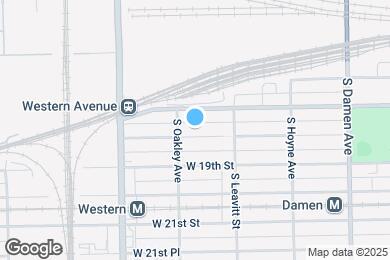 Map image of the property - 2242 W 18th Pl