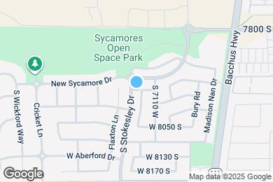 Map image of the property - 7958 Big Sycamore Dr