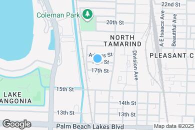 Map image of the property - 1032 18th St