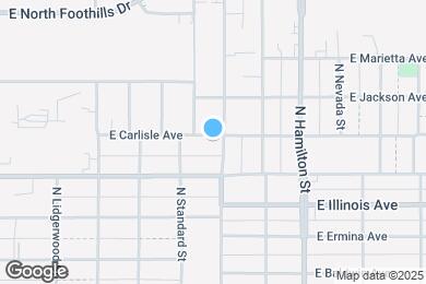 Map image of the property - 622 E Carlisle Ave