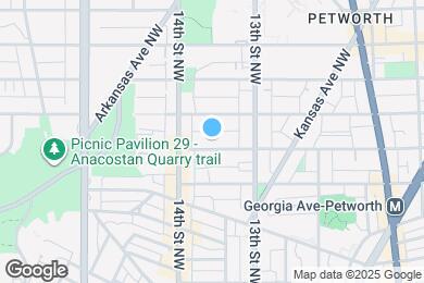 Map image of the property - 1333 Randolph St NW