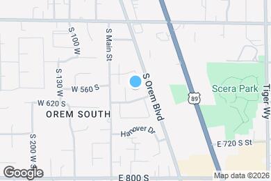 Map image of the property - 91 E 600 S