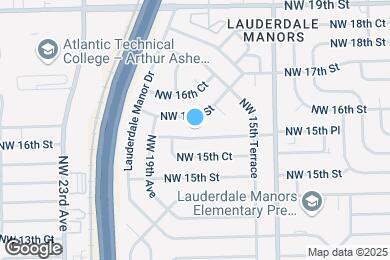Map image of the property - 1633 NW 15th Pl