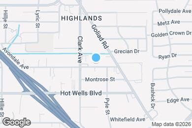 Map image of the property - 935 Avondale Ave