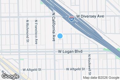 Map image of the property - 2630 N Fairfield Ave