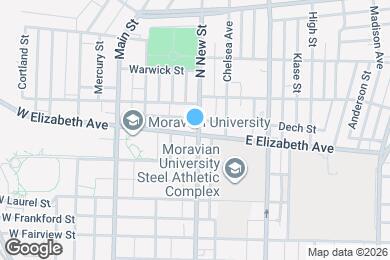 Map image of the property - 2 W Elizabeth Ave