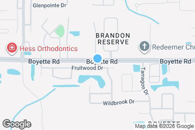 Map image of the property - 12122 Fruitwood Dr