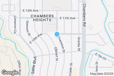 Map image of the property - 969 Evanston St