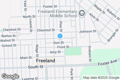 Map image of the property - 606 Walnut St