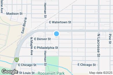 Map image of the property - 220 E Denver St