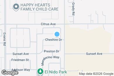 Map image of the property - 1562 Cheshire Dr