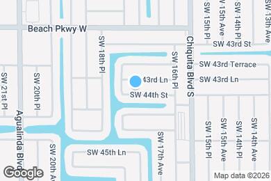 Map image of the property - 1721 SW 44th St