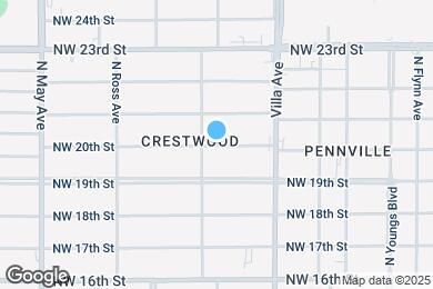 Map image of the property - 2549 NW 20th St