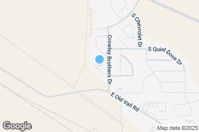 Map image of the property - 11135 E Vail Vista Ct