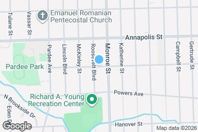 Map image of the property - 22230 Tenny St