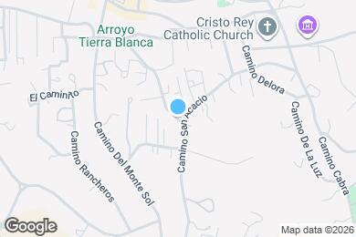 Map image of the property - 521 Camino Don Miguel