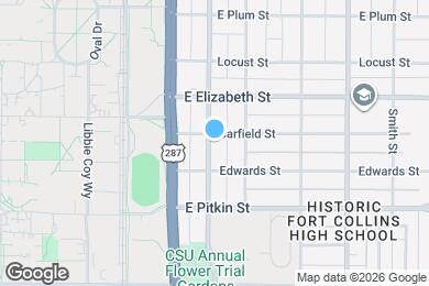 Map image of the property - 1104 Remington St