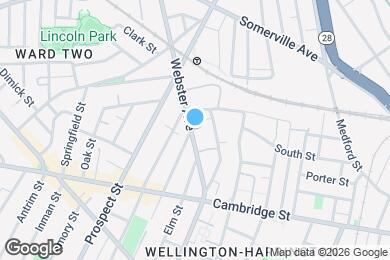 Map image of the property - 80 Webster Ave