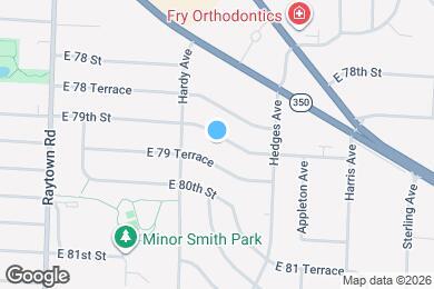 Map image of the property - 10505 E 79th St