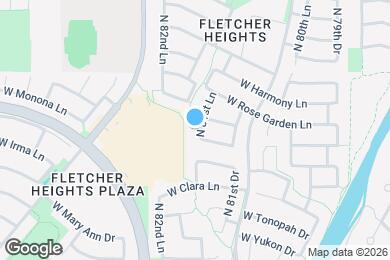 Map image of the property - 20958 N 81st Ln