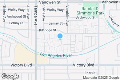 Map image of the property - 6561 Vanalden Ave