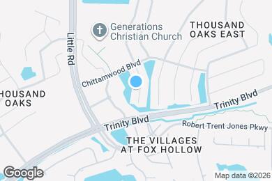 Map image of the property - 1401 Gallberry Ct