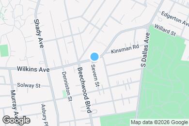 Map image of the property - 1405 Severn St