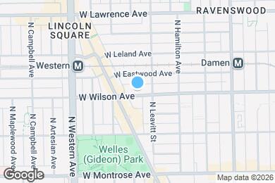Map image of the property - 2220 W Wilson Ave