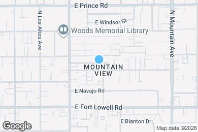 Map image of the property - 850 E Freeman Pl
