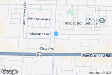 Map image of the property - 8988 W Marmo Ave